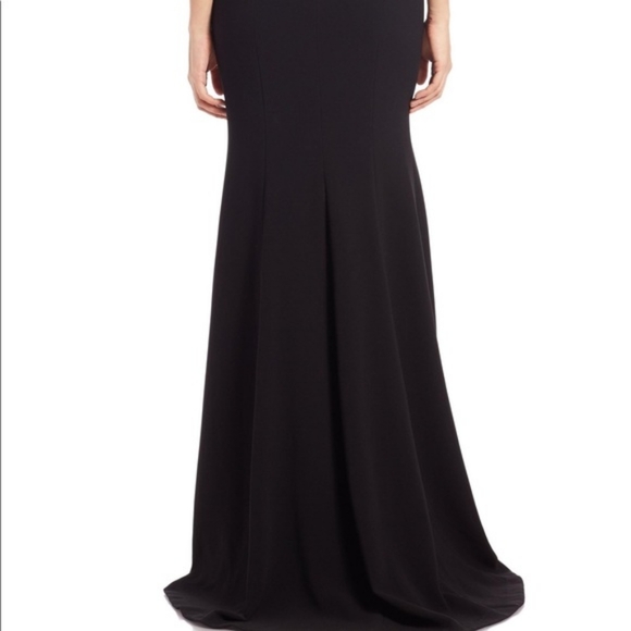 Theia Maxi Mermaid Skirt with Slit - Picture 4 of 10
